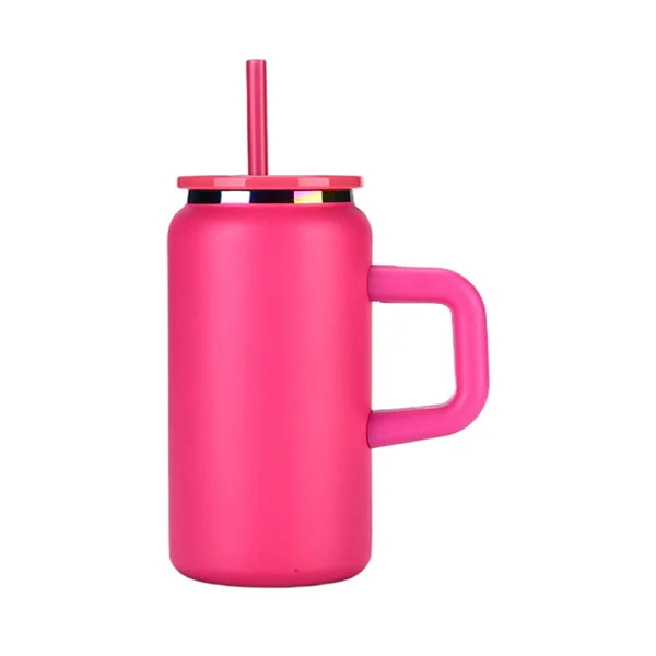 16oz tyhjiö ruostumaton teräs voi mukit irrotettavilla kahvoilla
