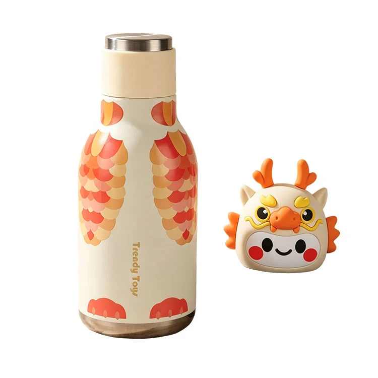 Ruostumattomasta teräksestä valmistettu vesipullo
